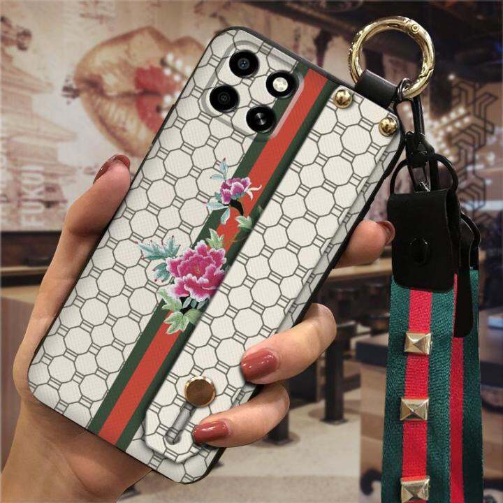 shockproof-small-daisies-phone-case-for-infinix-x6512-smart6-hd-original-classic-plaid-texture-soft-case-phone-holder