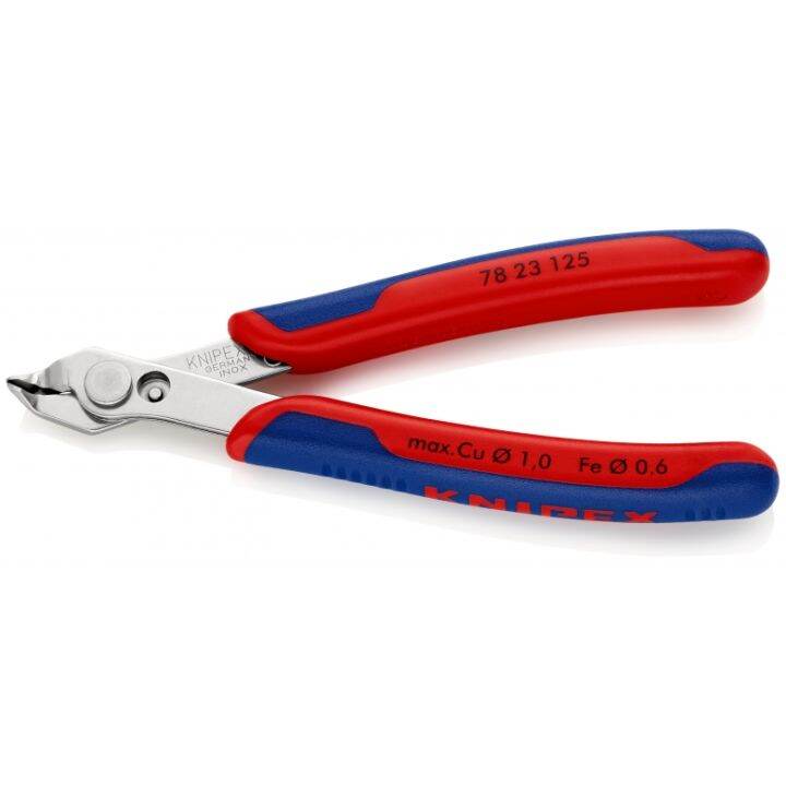 Tronchese Knipex Electronic Super Knips 125mm - Per Elettronica Di Precisione, Acciaio Inox - Foto 5