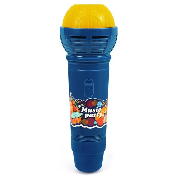 Echo Microphone Plastics BatteryFree Echo Microphone for Kids Music Toys Fun Supplies for