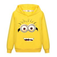 COD hjzfk0 Despicable Me 2 Boys Girls Minions Hoodies Thin Sweatshirt Basic Coat Tops Tees