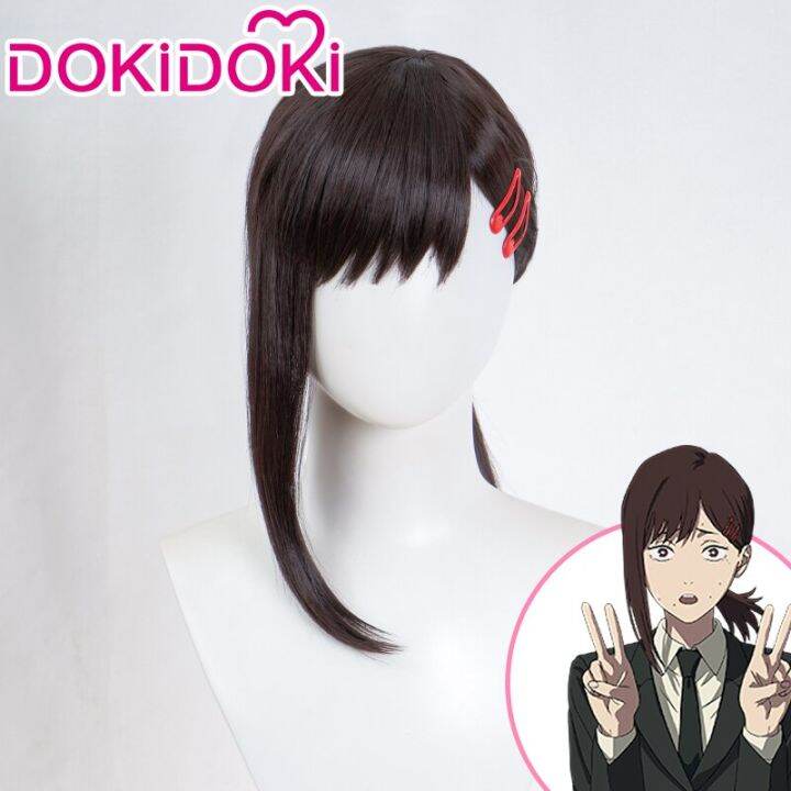 Higashiyama Kobeni Wig Anime Chainsaw Man Dokidoki Cosplay Chainsaw Man