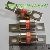 ขาย1ตัว ฟิวส์ RGS11 75A 250V/500V FUSE LIKE ฟิวส์ลิ้งค์ FAST ACTING FUSE 75A 250/500V คุณภาพสูง ขายดีมาก