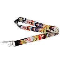 (ร้อน) อะนิเมะ Inuyasha สายคล้องคอ Lanyards พวงกุญแจสำหรับบัตรประชาชนผ่านผู้ถือป้ายศัพท์มือถือ Sesshoumaru การ์ตูนแขวนเชือกอุปกรณ์เสริม