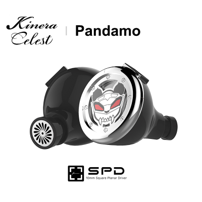 Kinera Celest หูฟังชนิดใส่ในหู Pandamon Square Planar 10มม. SPD 2.0เดียวพร้อมด้วยหูฟังแบบมีสายสายเคเบิล Mm 0.78
