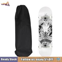 Leipupa ดาดฟ้าเป้สะพายหลังกันน้ำสเก็ตบอร์ด Longboard กระเป๋าใส่โน๊ตบุ๊คแบบพกพา