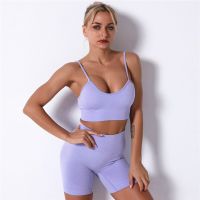 2/4PCS Seamless Leggings+Short Sleeve Crop Top+Sports Bra+Sport Shorts Yoga Set Sports Wear For Women Gym Clothing Sports Suit Protective Gear