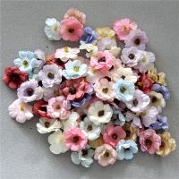 【YF】✚✹  30Pcs 3cm mini Artificial Flowers heads for Diy Gifts Wedding 13 Color