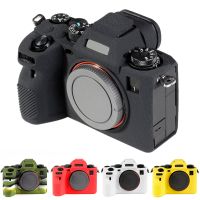 HQ Soft Silicone Ruer Case For Sony Alpha A1/A7C/A7S III/A7R Mark IV/A7R4 Camera Protector Skin