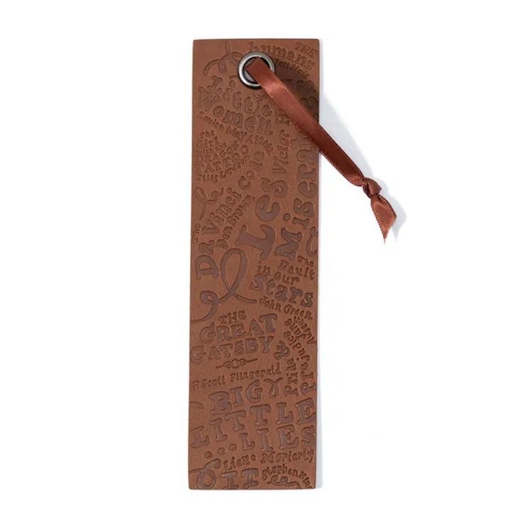 pu-leather-bookmark-teacher-gift-bookmark-leather-bookmark-creative-bookmarks-english-letters-bookmark