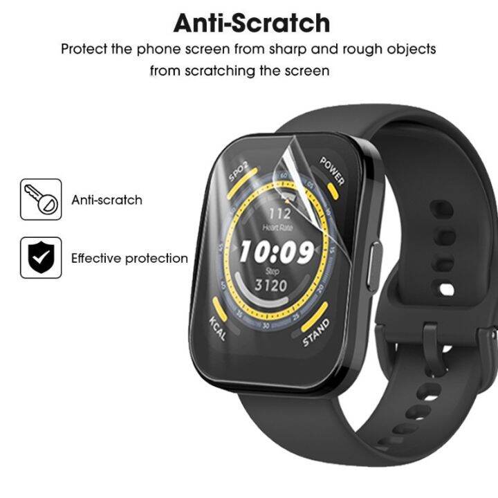 amazfit-bip-5-ฟิล์ม-เคสกันรอยหน้าจอ-amazfit-bip-3-pro-สมาร์ทวอ-ทช์-ใส-บาง-ฟิล์มกันรอย-amazfit-bip-3-อุปกรณ์เสริมนาฬิกาสมาร์ท