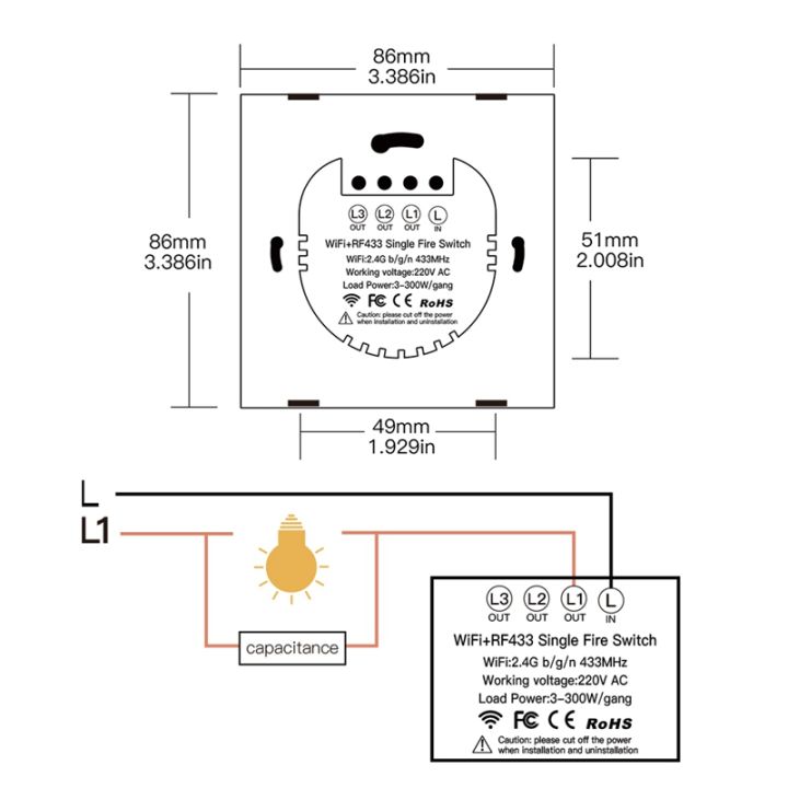 1-pcs-wifi-smart-light-switch-no-neutral-wire-single-fire-smart-life-tuya-app-control-for-alexa-google-home-220v-eu-2