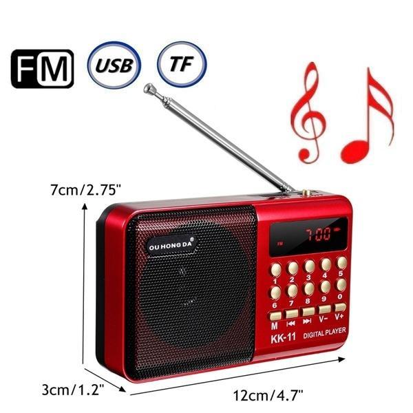 k11-fm-ชาร์จวิทยุแบบพกพาขนาดเล็กมือถือดิจิตอล-fm-usb-tf-mp3ลำโพงเครื่องเล่น