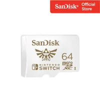 SanDisk and Nintendo Cobranded microSDXC SQXAT, 64GB, U3, C10, UHS-1, 100MB/s R, 60MB/s  (SDSQXAT-064G-GN3ZN)