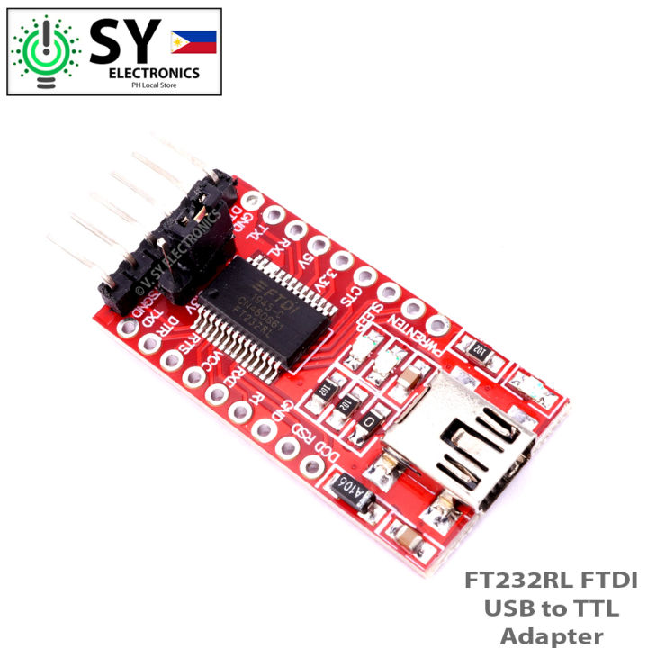 Ft232rl Ft232 Ftdi Usb 3 3v 5 5v To Ttl Serial Converter Adapter Programmer Module Board Mini