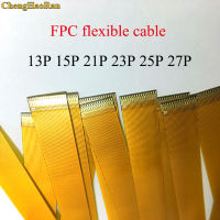 ChengHaoRan Forward Direction 13P 15P 21/23/25/27 Pin FFC FPC Flexible Flat Cable Pitch 0.3mm Same Direction length 60mm-250mm Wires Leads Adapters