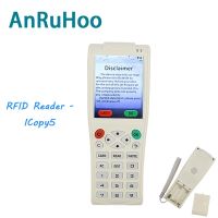 New Icopy5 English Rfid Duplicator Ic Id Key Copier Nfc Smart Chip Card Reader 125khz Badge Clone 1k S50 Tag ​Crack Write TV Remote Controllers