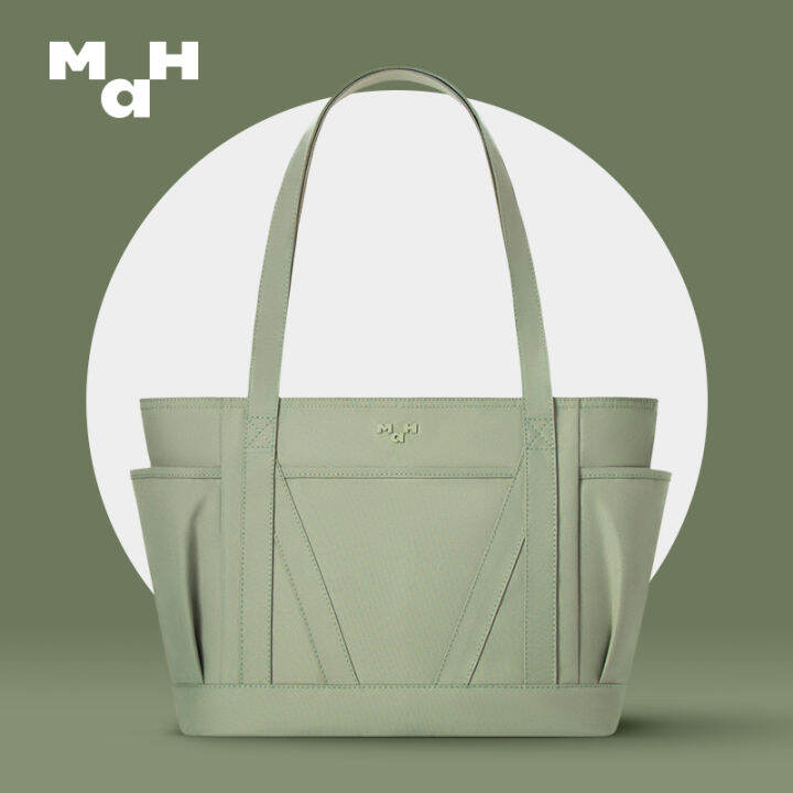 TAVIMART  -  Letter Drawstring Bucket Fashionable Casual Multifunctional Tote Bag Woman Large Capacity Commuter Handbag Ladies Shoulder Bag