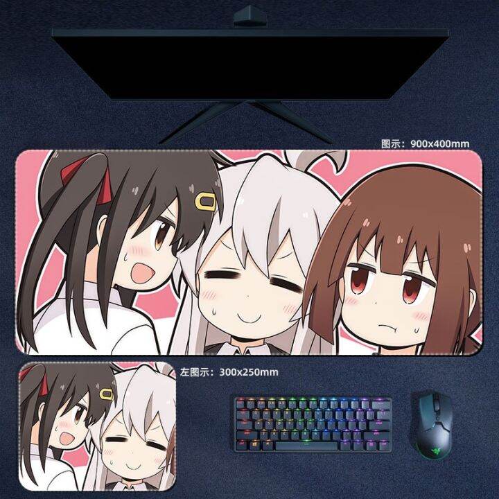 anime-onimai-im-now-your-sister-mouse-pads-oyama-mahiro-mihari-kaede-large-mousepad-computer-padding-gamer-accessories-desk-mat