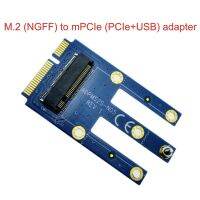 【☊HOT☊】 bukan2581584811414 Ngff อะแดปเตอร์ M.2กุญแจ B To Mini Pcie Mini Pci-E สำหรับเมาส์3G 4G M2กับ Mini Pcie สำหรับ Me906e Em12g Em7345 Em7455 Me936