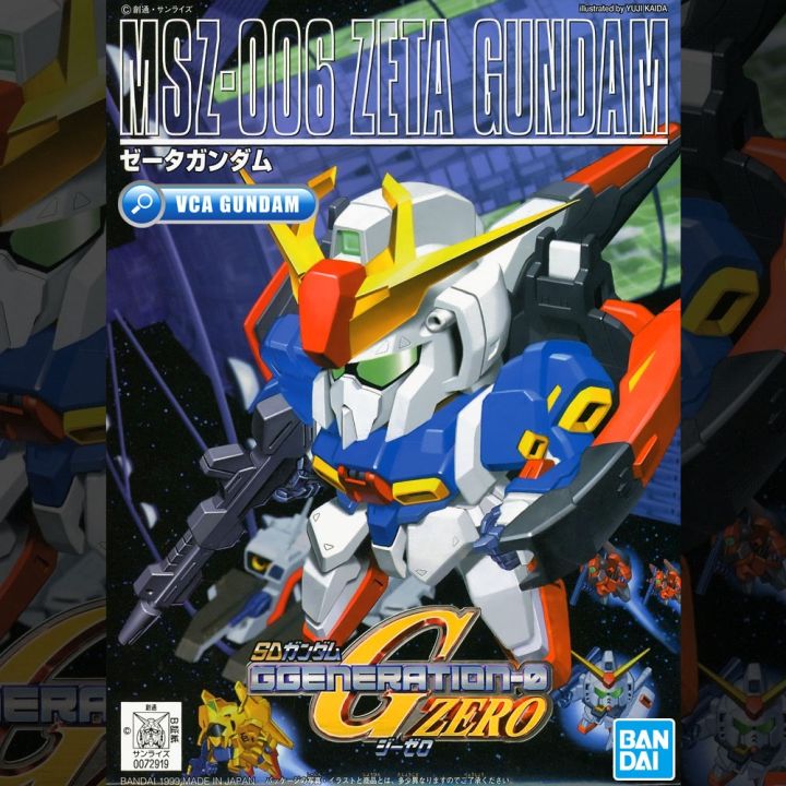 bandai-gunpla-super-deformed-sd-gundam-bb198-zeta-gundam-โมเดล-กันดั้ม-กันพลา-vca-gundam