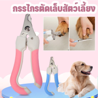 【Smilewil】กรรไกรตัดเล็บสัตว์เลี้ยง เป็นแสตนเลส พร้อมตะไบ ชุดกรรไกรตัดเล็บ Pet Nail Clipper