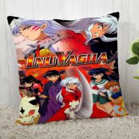 Custom Your Image Pillowcase InuYasha Printed Pillow Cover Home Textiles Decorative Pillowcase Customize Gift 45x45cm A19.11.8