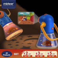 MiDeer โปรเจคเตอร์ไฟฉายของเล่นสำหรับ Childen นอนเรื่องเครื่องไฟกลางคืน B Rinquedos เด็กต้นการศึกษาของเล่นโคมไฟ