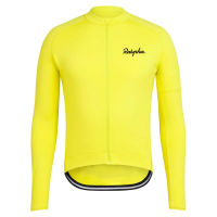 Ralvpha Cycling Long  SpringAutumn Bike Clothing Ropa Ciclismo Mens Breathable Jerseys Pro Team Bicycle Wear