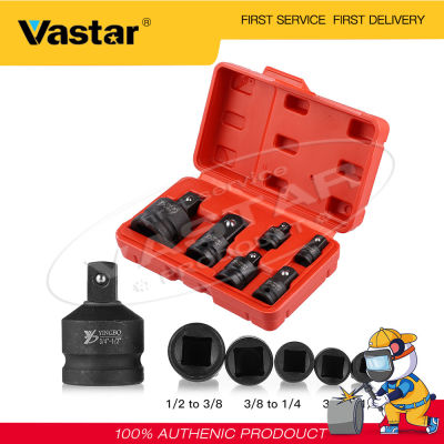 Vastar 6Pc ไดรฟ์ซ็อกเก็ตอะแดปเตอร์ Convertor ลดชุด1/2ถึง3/8 3/8ถึง1/4 3/4ถึง1/2 Impact Socket ADAPTER สำหรับรถซ่อมเครื่องมือ