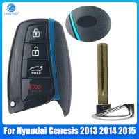 OkeyTech รถสำหรับ Hyundai Genesis 2013 2014 2015 Santa Fe Equus Azera 4 BNT รีโมทคอนลกรณีรถอุปกรณ์เสริม