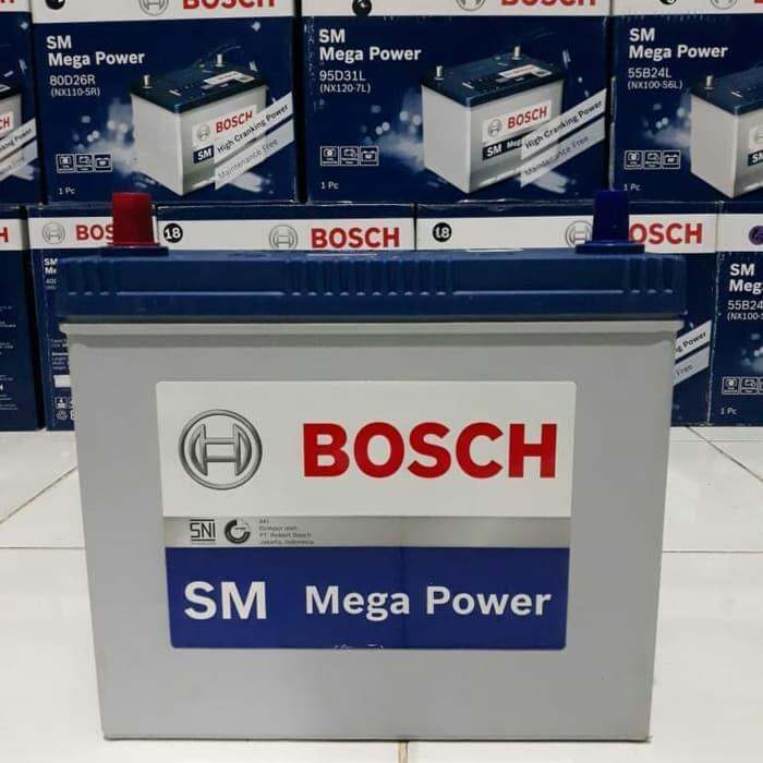 Aki Mobil Suzuki Baleno, Aerio, Ertiga Ns60L / 55B24L Bosch Aki Kering