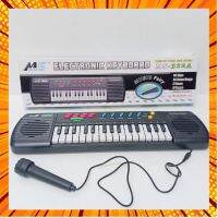 ELECTRONIC KEYBOARD ORGAN / 31 KEYS / 24 DEMO SONG / 2 TONES / 2 TEMPO ออแกน มีไมค์ ใส่ถ่าน พูดได้ ร้องเพลงได้ เหมาะสำหร กรณีสินค้ามีสี ไซท์ เบอร์รบกวนลุกค้าทักมาสอบถามหรือเเจ้งที่เเชทก่อนสั่งสินค้าด้วยนะคะ