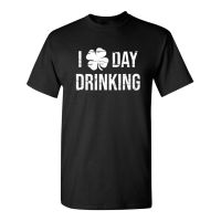 เสื้อยืดโอเวอร์ไซส์เสื้อยืดพิมพ์ลาย I Love Drinking St. แฟชั่นสไตล์ฮิปสเตอร์สําหรับผู้ชาย กางเกงผ้าฝ้าย 100% Gildan ของข  7N7I