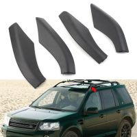 4Pcs Car Roof Rack Cover Rail End Shell Cap Replacement For Land Rover Freelander 2 2006 2007 2008 2009 2010 2011 2012 2013 2014