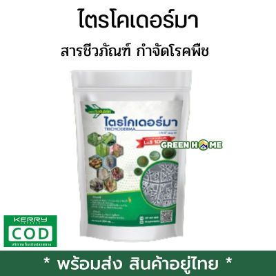 [พร้อมส่ง ของอยู่ไทย] ไตรโคเดอร์มา ไตรโคเดอมา แบบผง(500กรัม) เพาะเชื้อจากห้อง LAB พร้อมใช้ ปลอดภัย 100 % สารชีวภัณฑ์ กำจัดโรคพืช