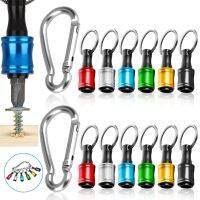 12Pcs 1/4 Inch Hex Screwdriver Bit Holders, Keychain Extension Bar, Portable Fast Change Bit Holder Set