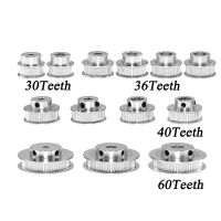 1pcs New GT2 Timing Pulley 30 36 40 60 Tooth Wheel Bore 5mm 8mm Aluminum Gear Teeth Width 6mm Parts For Reprap 3D Printers PartAdhesives Tape