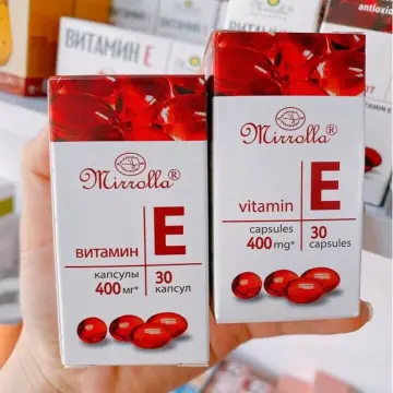 Tác dụng và lợi ích của vitamin e mirrolla mà bạn nên biết