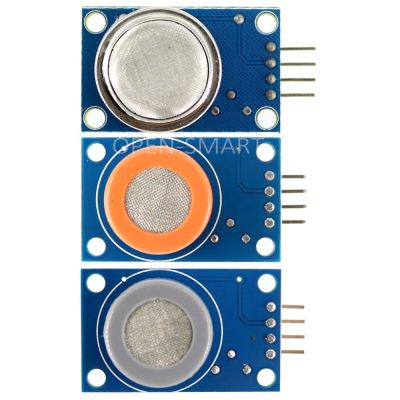 Gas Sensor Module Kit MQ-2 Smoke Gas Sensor MQ-3 Alcohol Sensor MQ-7 Carbon Monoxide Detector Compatible for Arduino Household Security Systems