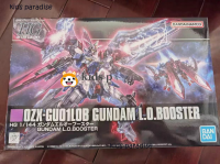 ของเล่นหุ่นประกอบฟรีสำหรับเด็ก Bandai พรีเมี่ยม PB HGUC 0ZX-GU01L0B Gμndam L.o. BOOSTER 1/144