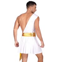 Mens Roman Gladiator Costume Ancient Greek God Halloween Cosplay Armor Soldier Role Play Medieval Knight Warrior Cosplay Outfits