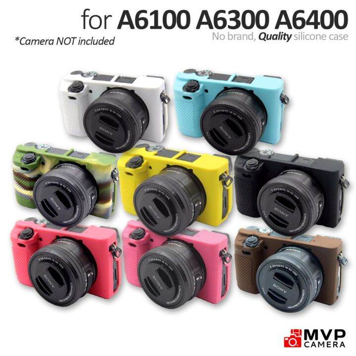 Silicone Case Sony A6100 A6300 A6400 with COLOR VARIATION Generic MVP