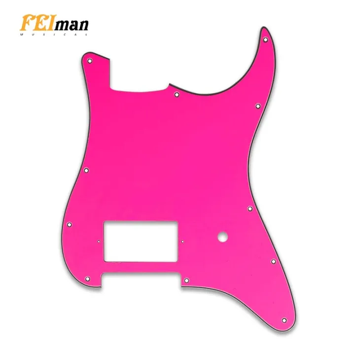 Guitar 11 Screw Holes Pickguards Suit For Fender Tom Delonge Strat