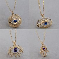 【DT】hot！ Hollow Star Hand of Evil Necklace New  Sweater Chains Choker Wedding Jewelry