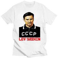 LEV yashin ผู้รักษาประตูชาวรัสเซีย-เสื้อยืดฮิปฮอปแนวฮิปฮอปสไตล์ใหม่สีแดงสไตล์ฤดูร้อน