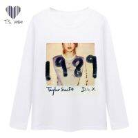 ?​พร้อมส่ง​? เสื้อแขนยาว คอกลม พิมพ์ลายอัลบั้ม Taylor Swift แฟชั่นฤดูใบไม้ร่วง และฤดูหนาว สําหรับผู้ชาย และผู้หญิง  KSFD