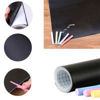 1 pcs Foldable Removable Blackboard Wall Stickers Self Adhesive Paper School Learning Office Notice Chalkboard 45*200CM