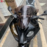 ✿♈สำหรับ BMW S1000RR S 1000 RR 2015 2016 2017 2018 S1000rr 15 16 17 18กระจกบังลมกระจกบังลมหน้าฟองน้ำสองชั้น