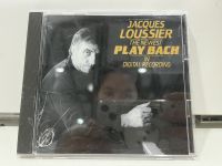 1   CD  MUSIC  ซีดีเพลง   JACQUES LOUSSIER THE NEWEST PLAY BACH     (B9K18)