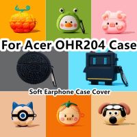 READY STOCK! For Acer OHR204 Case Cool Tide Cartoon Series for Acer OHR204 Casing Soft Earphone Case Cover